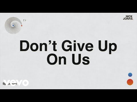 Don’t Give Up on Us lyrics