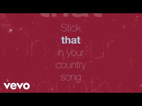Stick That in Your Country Song lyrics