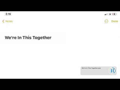 We’re In This Together lyrics